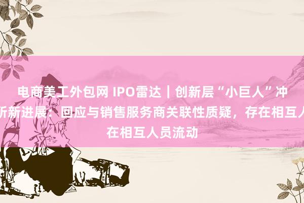 电商美工外包网 IPO雷达｜创新层“小巨人”冲击北交所新进展：回应与销售服务商关联性质疑，存在相互人员流动